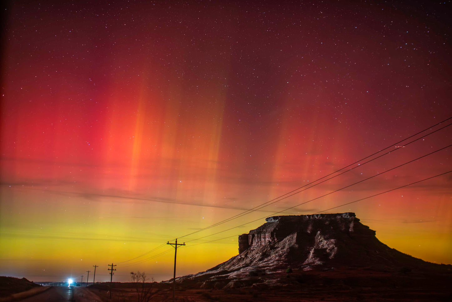 Major county, Oklahoma Aurora dream.